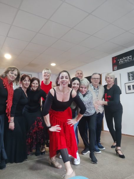 Equipo flamenco violeta Ruiz Granada